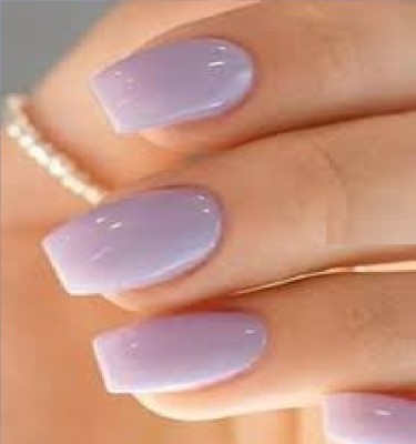 Luipui HIGHLIGHT NAIL Polish PURPLE COLOR LATEST NAIL PAINT 10ML purple