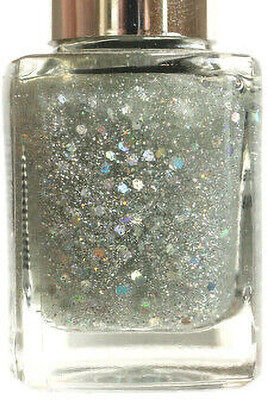 ADJD Squiens Silver Nail paint Perfect Gilliter Finish & Long Lasting Quick drying Squiens Silver