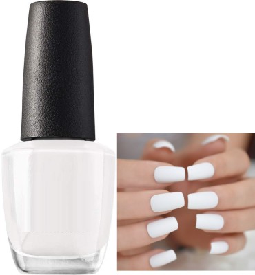 Emijun Non Toxic Professional Nail Polish WHITE WHITE