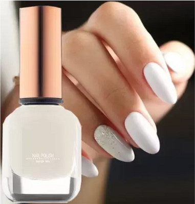 GABBU BEST NEW Long Stay Unique Dull Matte White Nail Paint MATTE PEARL WHITE SHINE WHITE