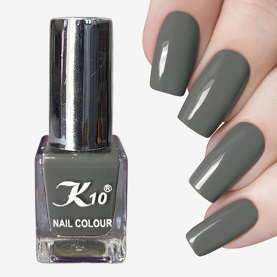 K10 Quick dry Long lasting Matte Nail Polish 12ML Gray