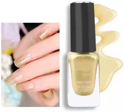 GABBU New Smooth or Perfect Finish Quick-dry Formulated Shine Gold Nail Paint GOLD gold