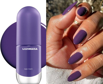 luzimaisa Premium Purple Gel Nail Paint and Polish Purple