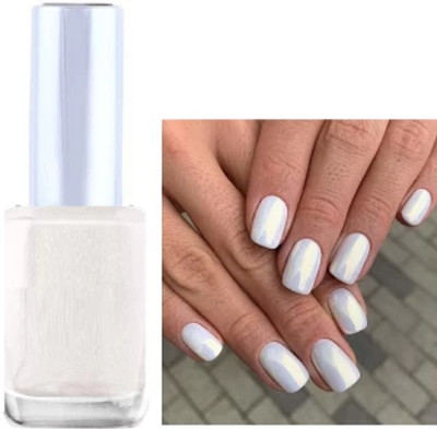 AFARAXIA Lightwet High Gloss Shine Nail Polish Glossy white