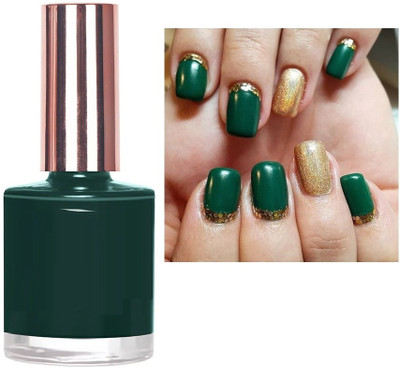 GFSU - GO FOR SOMETHING UNIQUE Matte Liquid Dark Green Nail Polish in high quality for women dark green