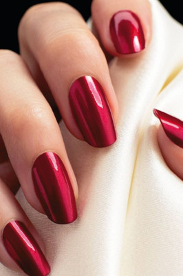 AFARAXIA Combo Quick Dry Long Lasting Smooth Finish Nail Polish Hot red(Pack of 2)