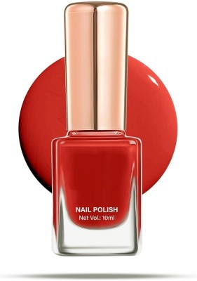 REIMICHI RED Glossy Finish Nail Polish 10ml, RED