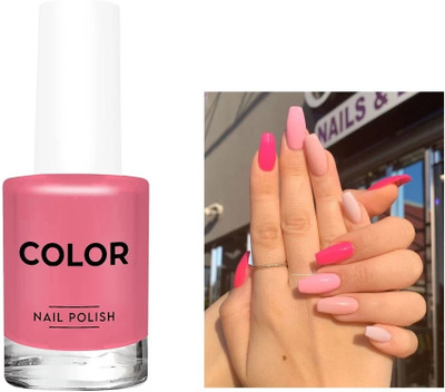 HUZURLU nail enamel special formula Longest Lasting Nail Polish deep blush