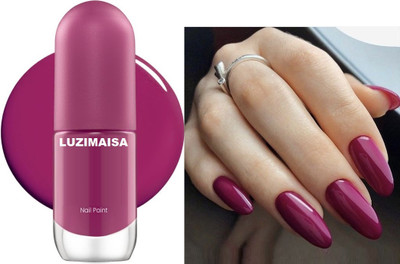 luzimaisa Professional Glossy Shine Quick Dry Long-Lasting Nail Paint For Women DRACO RED