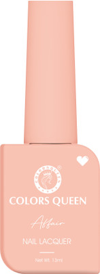 COLORS QUEEN Affair Matte Nail Lacquer, Chip Resisting, Long Lasting & Quick Dry Nail Polish 23 - Sweet Nector
