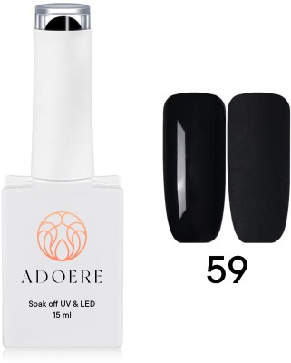 Adoere Gel Nail Polish | Soak off UV Led Gel Polish for Nail Art | Shade - 59