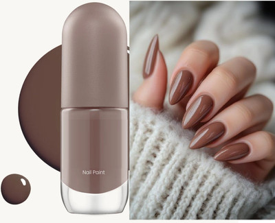 REIMICHI Glossy Finish Nail Enamel dust brown