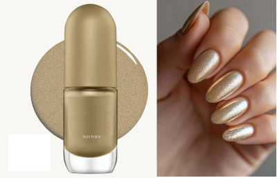 GABBU Long-Lasting Ultra-Glossy Shine Nail Paint GOLD GOLD