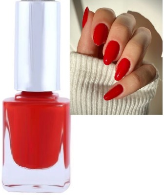 REIMICHI Use Long Lasting Quick Dry shine with matte finish Nail Polish Cherry red