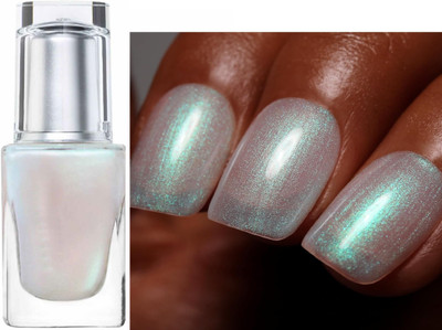 luzimaisa Nail Polish Pearl White Color| Smooth Application pearl white