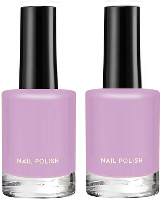 tanvi27 Combo Nail Paint Shiny Smooth Long Lasting Lavender Nail Polish Lavender