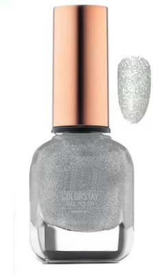 GABBU Color stay Nail Polish Matte Finish Flash Silver Combo silver