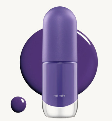 Jiwoo Quick Dry High Coverage Chip Resistant, Long Lasting nailpaint For women & Girls iris purple