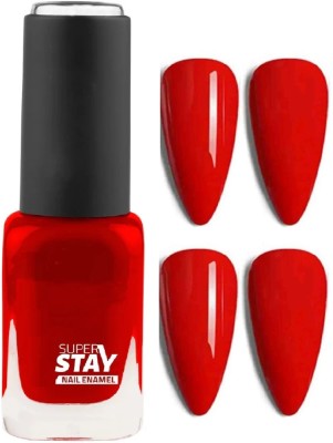 HUZURLU WATERPROOF MATTE NAIL PAINT red