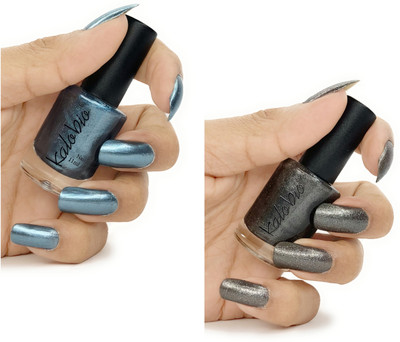 KALOBIO Metallic Nail Enamel - Lumineon & Nightspot M3/M4