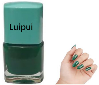 Luipui matte finish nail polish 7ml bottle pack of 1 green