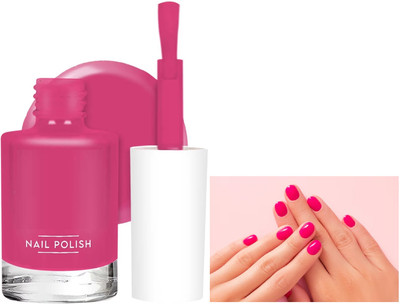 HUZURLU New Unique Color Rich Paint HD Shine Pastel Color PINK