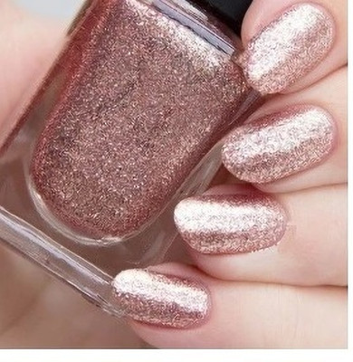 GFSU - GO FOR SOMETHING UNIQUE Best Quick-Drying Long Stay Gel Based Glossy Nail Polish rose gold