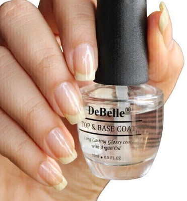 DeBelle Top & Base Coat 15ml (Transparent)