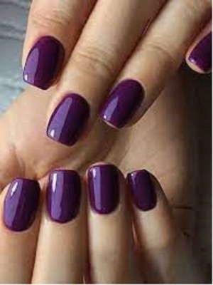 Luipui PURPLE WATERPROOF NAIL POLISH PACK OF 1 10ML PURPLE