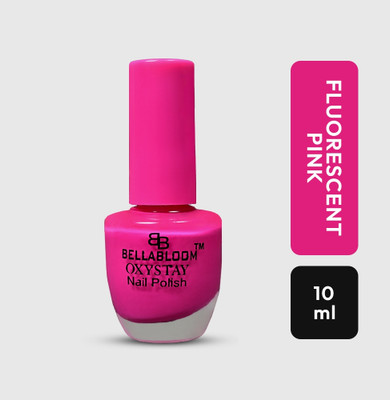 BellaBloom Pink Nail polish for women Fluoresecent Pink