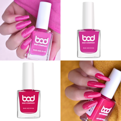 BAD COMPANY No Toxin Nail Lacquer Nail Polish BCNLCP2-7785 I Know No Limits 77 + Making Miracles 85(Pack of 2)