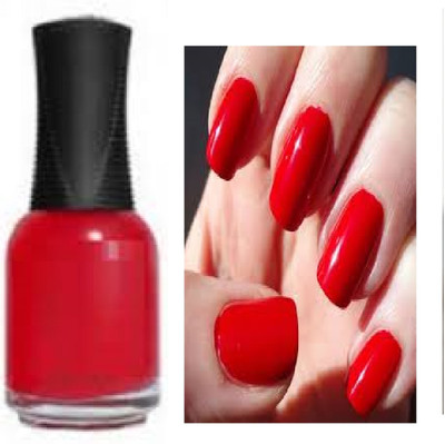 Luipui red matte nail paint amazing long lasting unique pack of 1 red