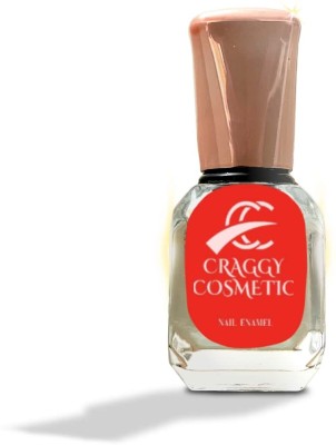 craggy cosmetic Nail Enamel Premium Glossy Nail Polish For Women's (Pack of 2) Red Red(Pack of 2)