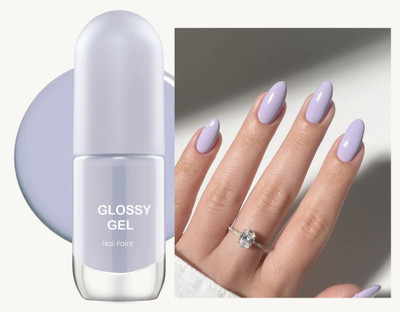 MYEONG Ultra-Glossy Shine Long Lasting & Chip-Resistant Lavender Color Nail Paint Lavender