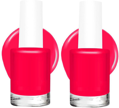 REIMICHI High Pigment Shine Like Stars Nail Polish pink(Pack of 2)