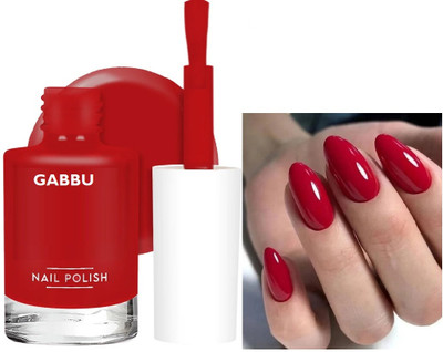 GABBU Smooth & Perfect Finish Quick-dry Formulated Red RED