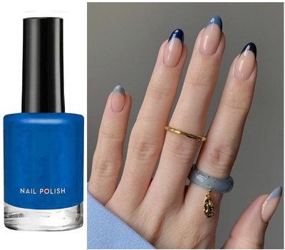 GFSU - GO FOR SOMETHING UNIQUE Polish Lacquer Toxic Free Quick Dry Long Lasting Glossy blue