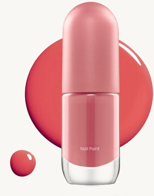 AFARAXIA HIGH SHINE WATERPROOF NAIL LACQUER bright peach