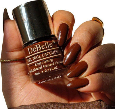 DeBelle Gel Nail Lacquer Cocoa Harvest (Dark Brown)