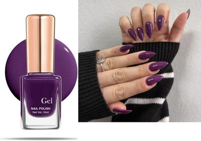 GULGLOW99 Quick Dry Long Lasting Smooth Finish Matte Nail Polish PURPLE