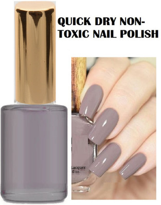 REIMICHI Long And Lasting Glossy Finish nail paint Oval Purple