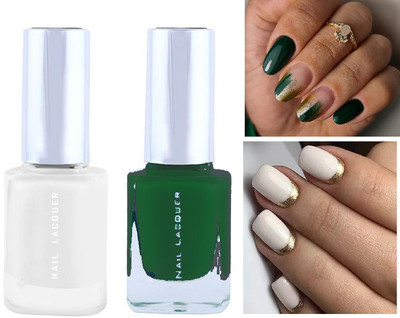 ADJD Nail Polish Special Care For Thin, Soft And Weak Nails MULTI COLOR(Pack of 2)