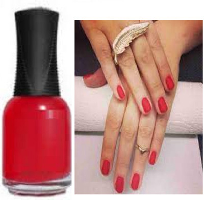 Luipui stylish nail paint red color pack of 1 waterproof and long lasting red