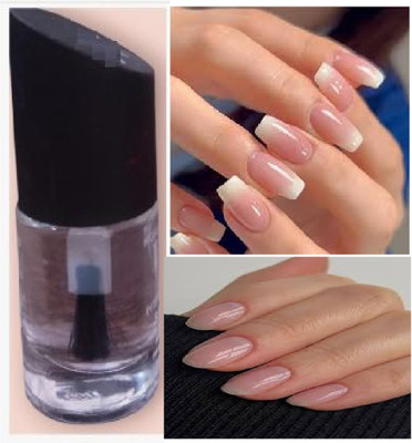 Luipui best transparent long lasting nail polish pack of 1 transparent