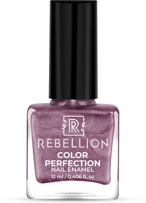 Rebellion Color Perfection Nail Enamel - 12ml | Gorgeous Pink - Metallic Mouve RM01 Gorgeous Pink
