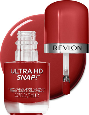 Revlon Ultra Hd Snap Nail Polish-Red And Real Red And Real
