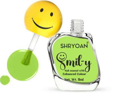Shryoan Smil-y Glossy Nail Enamel With Enhanced Colors|Long Lasting Nail Polish|Shade-04 Shade-04