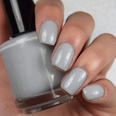 GULGLOW99 Nail Polish Long Lasting Smooth Matte Finish Nail Enamel GRAY
