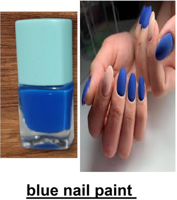 Luipui best blue nail paint paint pack of 1 amazing blue