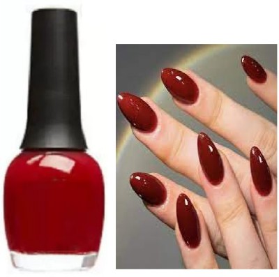 Luipui MAROON MATTE NAIL POLISH TRENDING PACK OF 1 MAROON